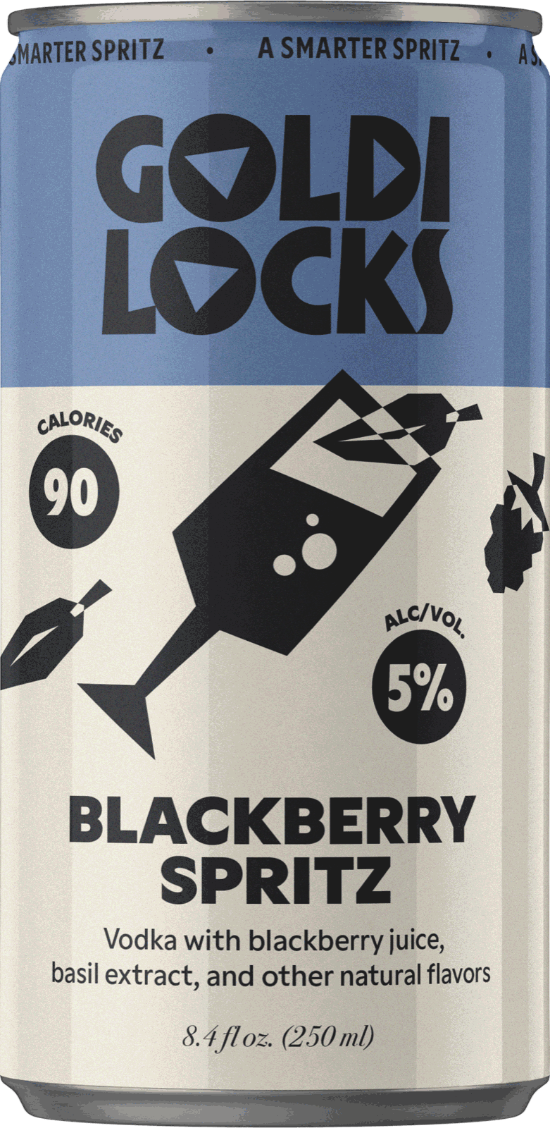 Goldilocks Blackberry Spritz can